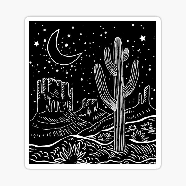 Item preview, Cactus in the Desert designed and sold by ViaARTfactory.