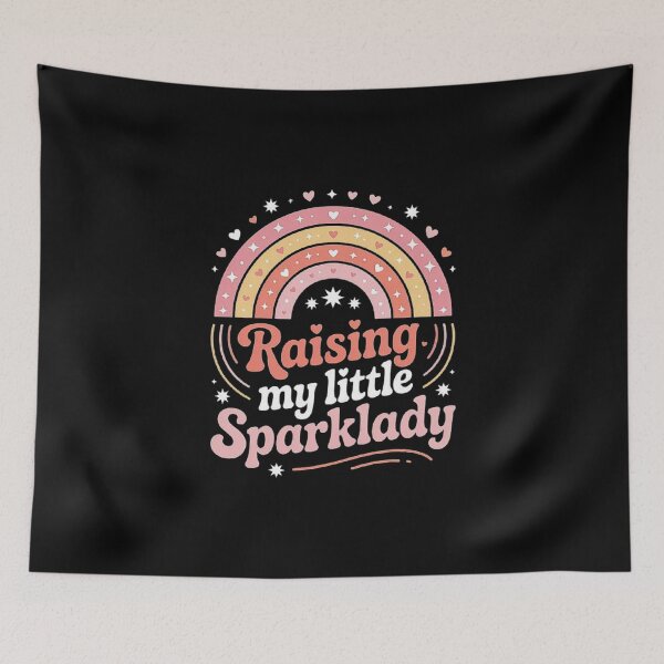 Item preview, Raising My Little Sparklady: Rainbow and Heart Illustration designed and sold by love3617.