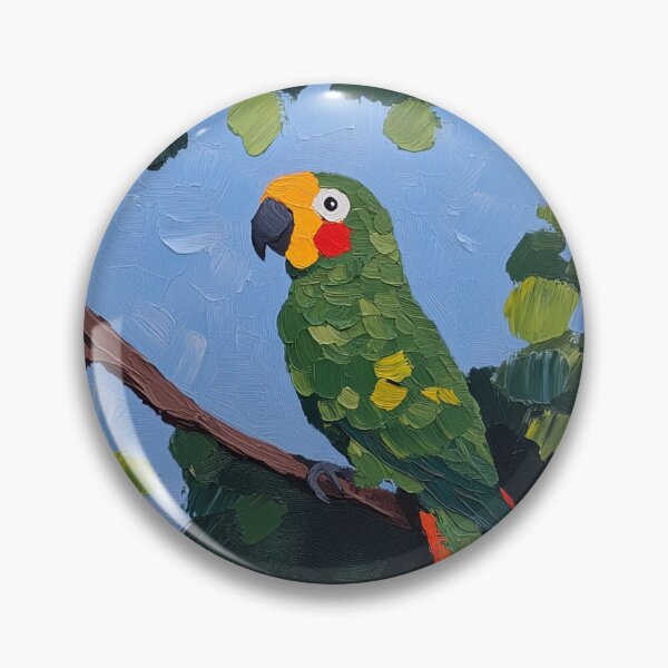 Item preview, parrot | Post-impressionist painting style designed and sold by ComicsFactory.