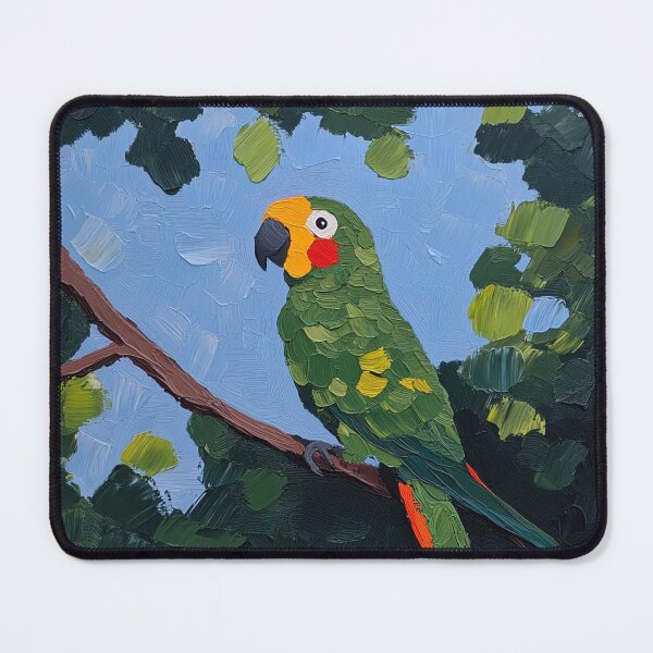 Item preview, parrot | Post-impressionist painting style designed and sold by ComicsFactory.