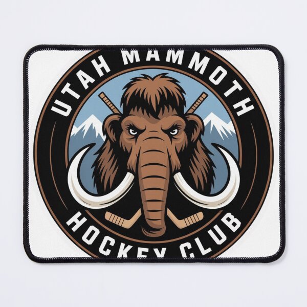 Item preview, utah mammoth Kockey Club designed and sold by khalidteez.