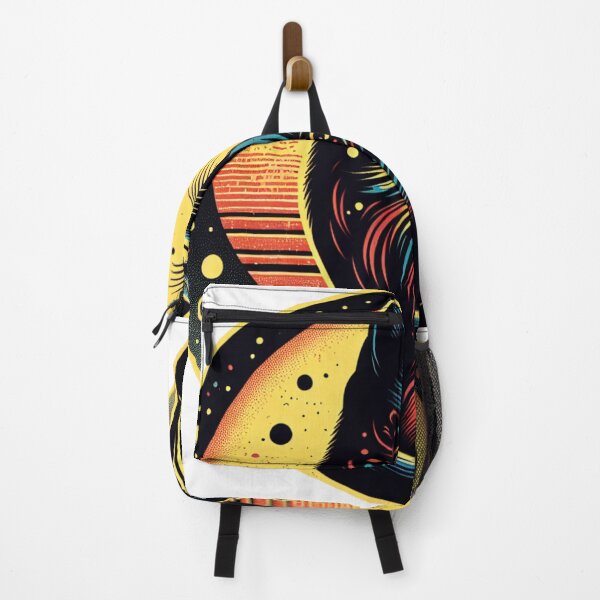 Item preview, Celestial Black Cat – Cosmic Sunset Art designed and sold by EMSAEXPRESSIONS.