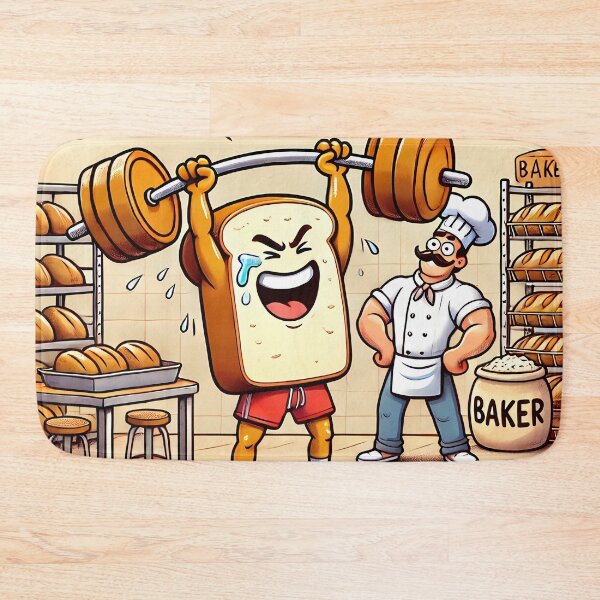 Item preview, Gettin’ This Bread – Funny Fitness Bread Design designed and sold by PixelForge.com.de.
