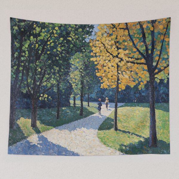 Item preview, Park Güell | Post-impressionist painting style designed and sold by ComicsFactory.