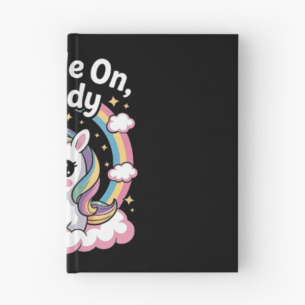Item preview, Sparkle On, Daddy: Whimsical Unicorn and Rainbow Art designed and sold by love3617.