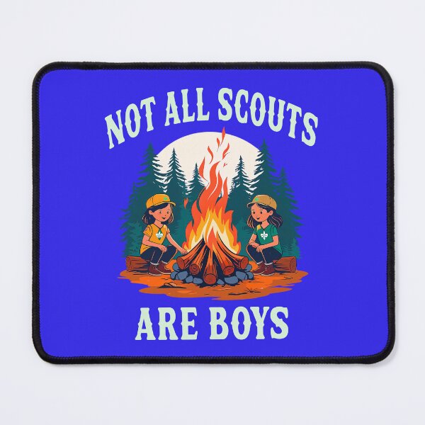 Item preview, NOT ALL SCOUTS ARE BOYS 9 designed and sold by DigitalandPhoto.