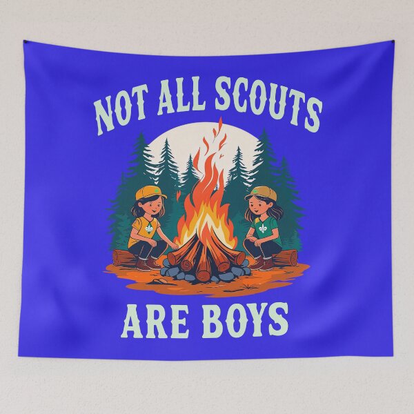 Item preview, NOT ALL SCOUTS ARE BOYS 9 designed and sold by DigitalandPhoto.