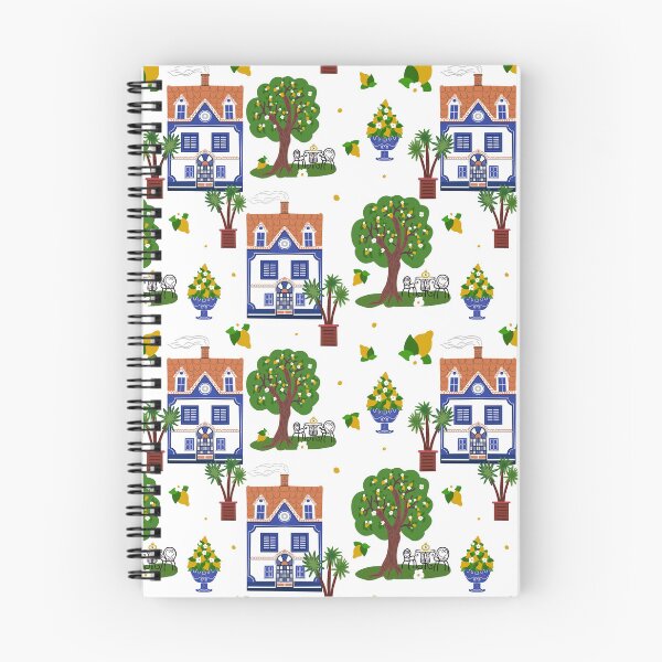 Item preview, Seamless Repeating Houses Pattern designed and sold by olenapetol.