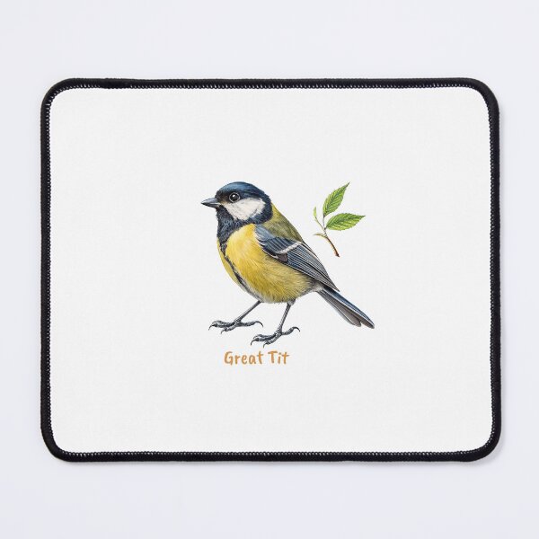 Item preview, Cute Great Tit bird, Garden Bird designed and sold by iclipart.