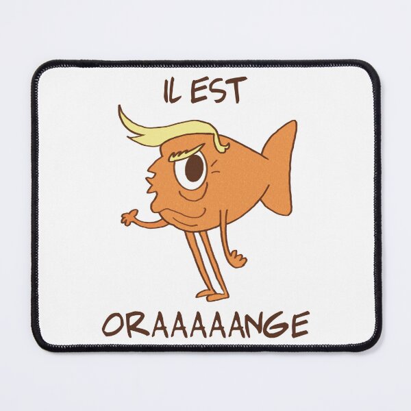 Item preview, Le poisson steve il est orange trump meme designed and sold by quietdewdrops.