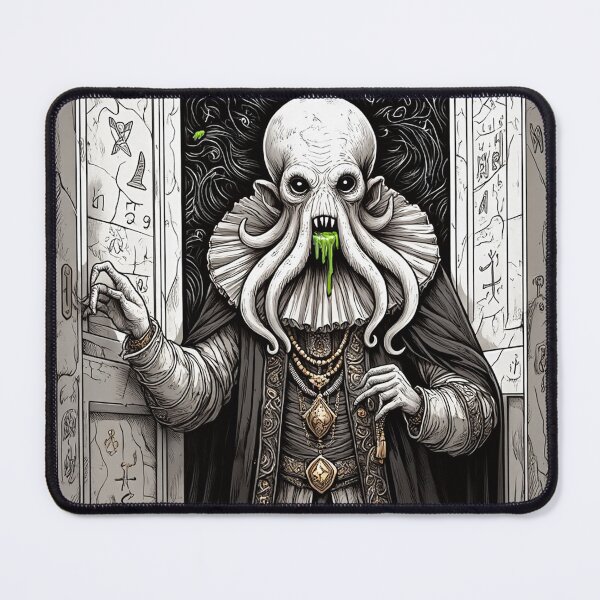 Item preview,  Grimling Lord of dread Eldritch Cthulhu of Darkmere staring at you with his eyes of the void designed and sold by Vintage Designs +.