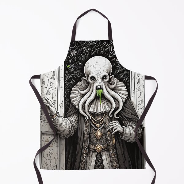 Item preview, Grimling Lord of dread Eldritch Cthulhu of Darkmere staring at you with his eyes of the void designed and sold by Vintage Designs +.