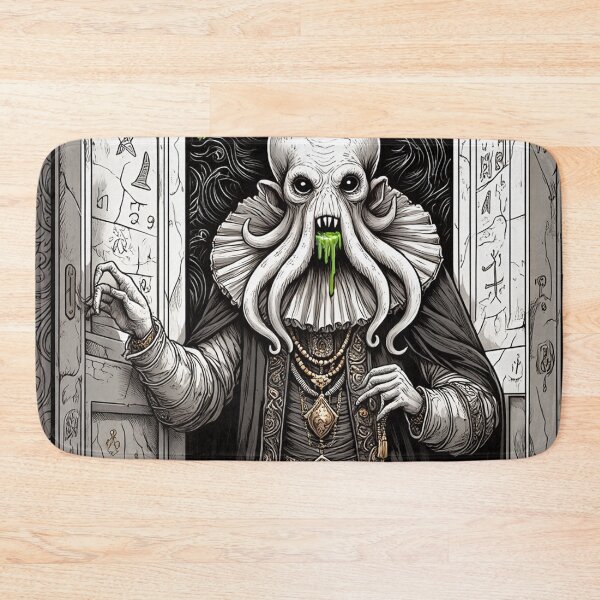 Item preview,  Grimling Lord of dread Eldritch Cthulhu of Darkmere staring at you with his eyes of the void designed and sold by Vintage Designs +.