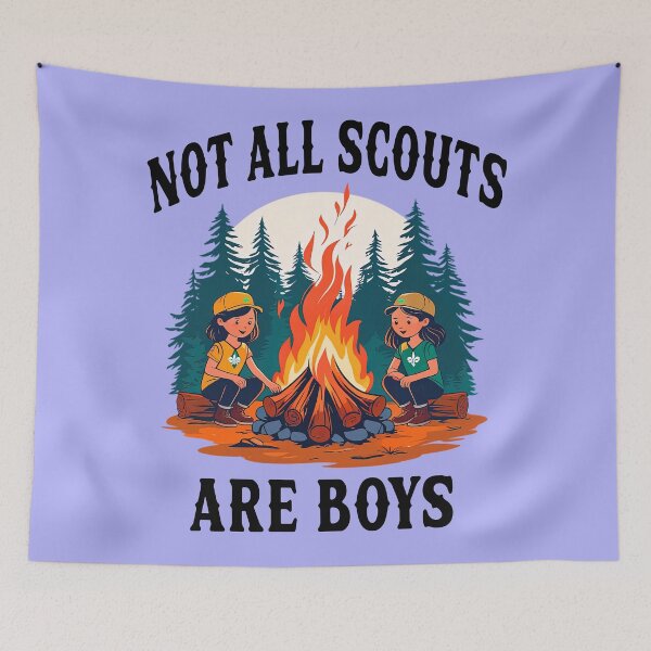 Item preview, NOT ALL SCOUTS ARE BOYS 10 designed and sold by DigitalandPhoto.