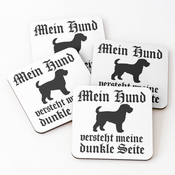 Item preview, My dog understands my dark side – Gothic dog saying design for true soulmates designed and sold by Globuwear.