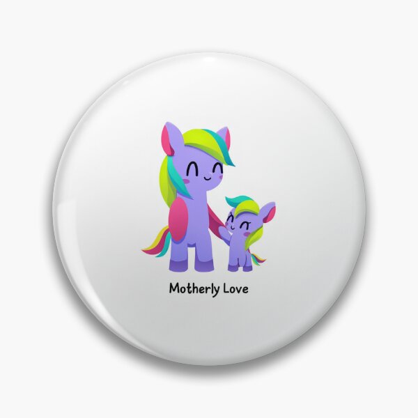 Item preview,  Motherly Love cute ponies mother and baby design designed and sold by Vintage Designs +.
