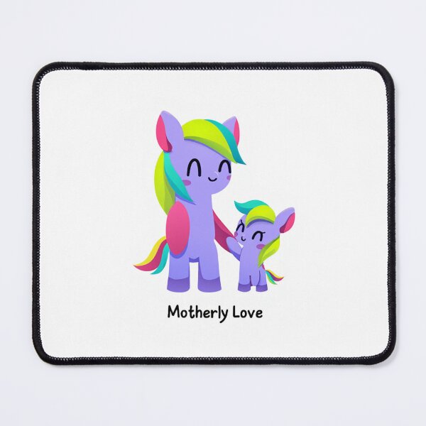 Item preview,  Motherly Love cute ponies mother and baby design designed and sold by Vintage Designs +.