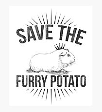 Furry Potato Photographic Print