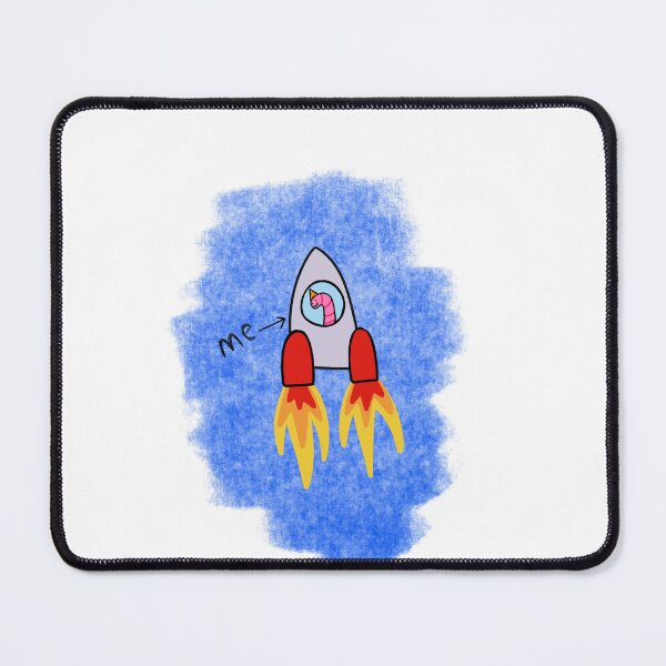 Item preview, Cute Worm Nostalgic Childhood Crayon Style Rocket designed and sold by MadeInManny.
