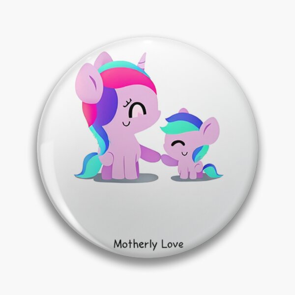 Item preview, Motherly Love cute ponies mother and baby design designed and sold by Vintage Designs +.
