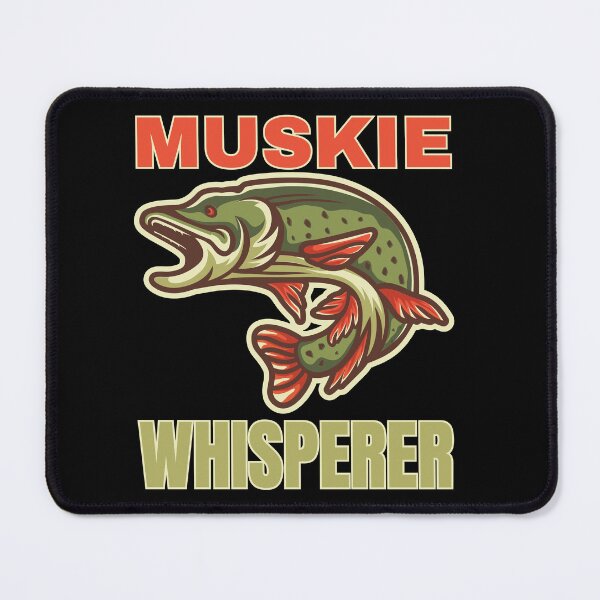 Item preview, Muskie Whisperer Muskie Fishing Gifts For Fishermen designed and sold by I-wanna-T-shirt.