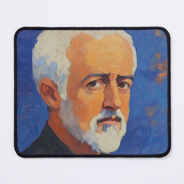 Item preview, Paulo Coelho | Post-impressionist painting style designed and sold by ComicsFactory.