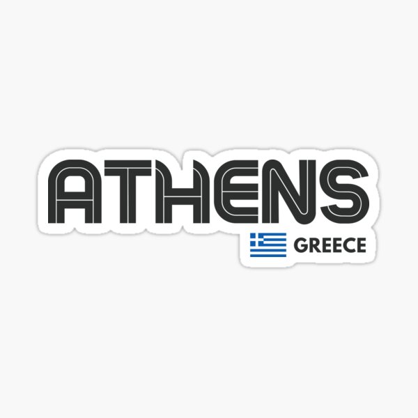 Item preview, Athens - Greece designed and sold by Sketch-Shack.