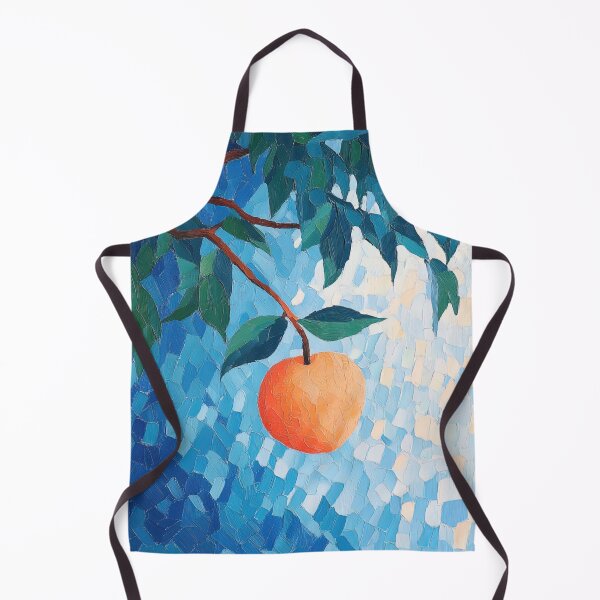Item preview, Peach fruit | Post-impressionist painting style designed and sold by ComicsFactory.
