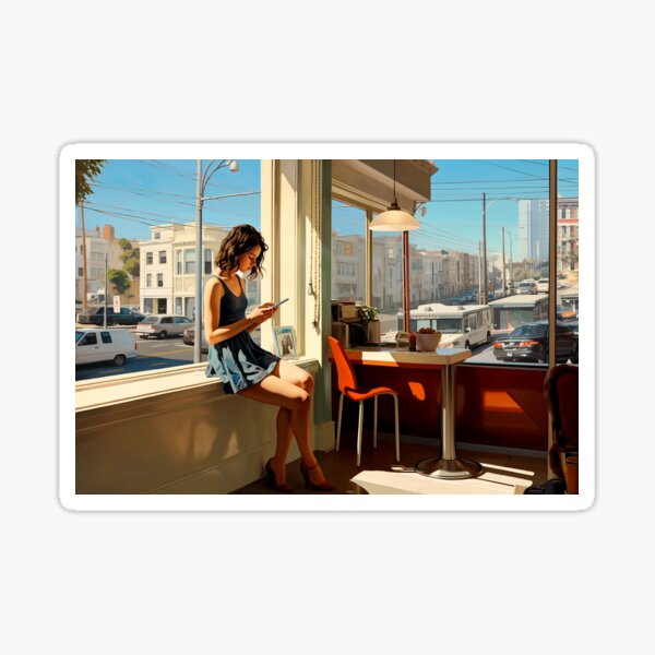 San Francisco Serenity Sticker