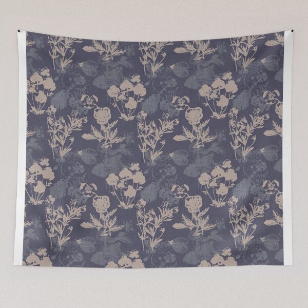 Item preview,  Botanic floral designed and sold by Alessandro Remo Mazzoni Remotextiles.
