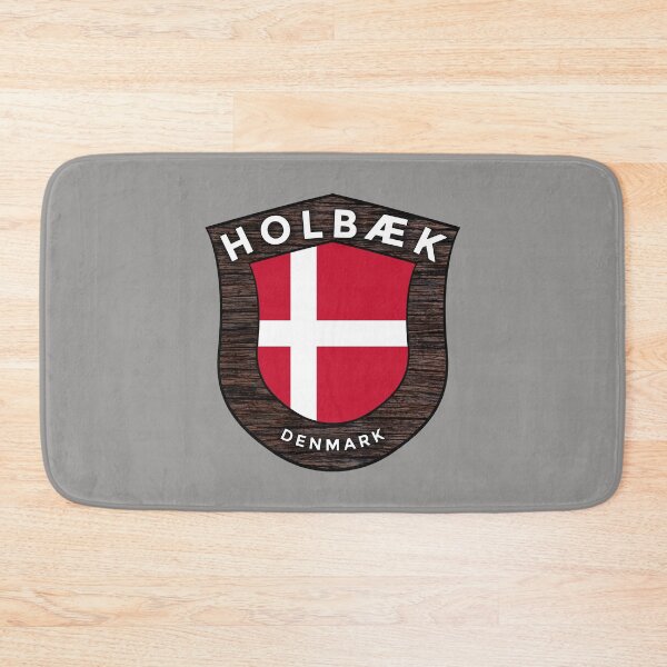 Item preview, Holbæk Denmark Emblem Flag designed and sold by World Designs.