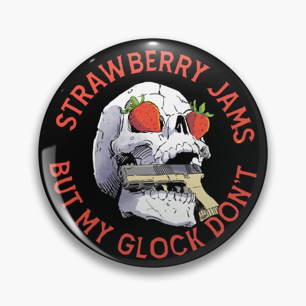 Item preview, Strawberry Jams But My Glock Don't designed and sold by aComicWizard.