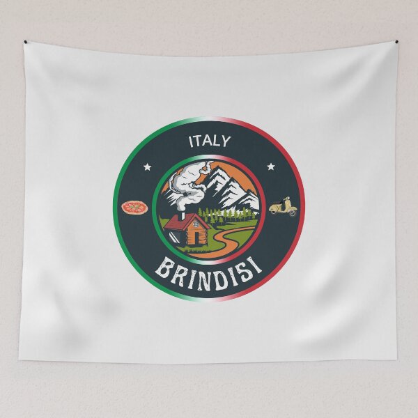 Item preview, Brindisi Italy Emblem designed and sold by World Designs.