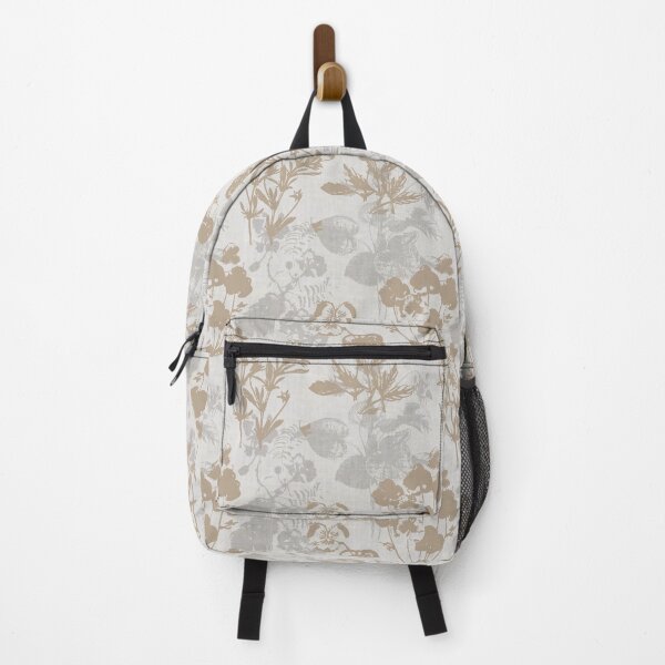 Item preview, Botanic floral brown designed and sold by Alessandro Remo Mazzoni Remotextiles.