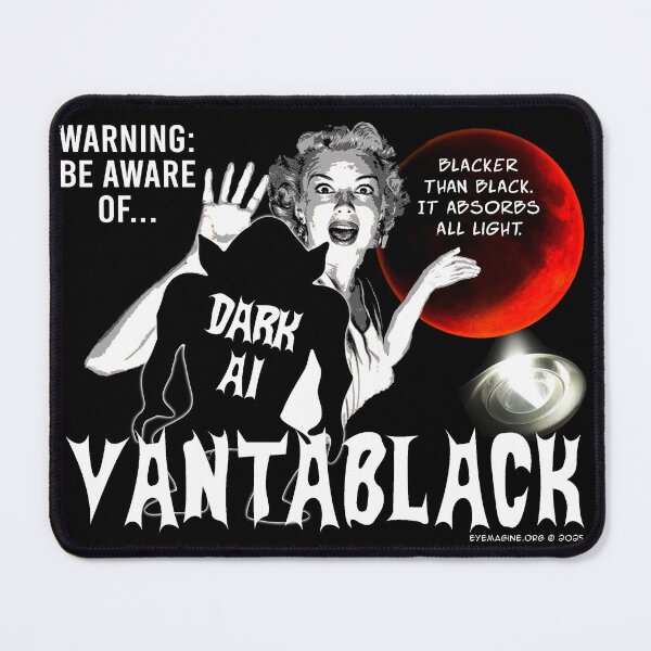 Item preview, Vantablack AI designed and sold by EyeMagined.