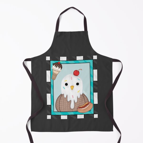 Item preview, Fabric Bird | Ice cream Bird 2025 designed and sold by digidoodles.