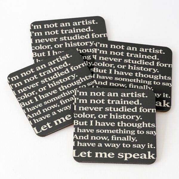 Item preview, Let me speak designed and sold by LOGOSINTERIUM.