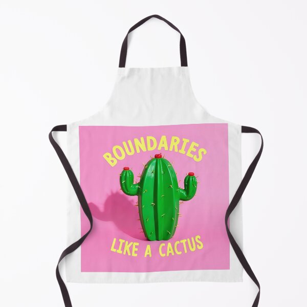 Item preview, Boundaries Like a Cactus – Funny Mental Health Graphic (Pink Version) designed and sold by T. E. Wilder.