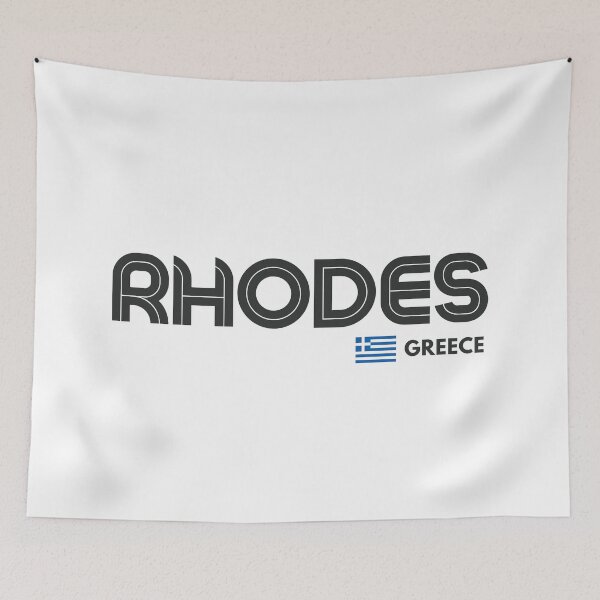 Item preview, Rhodes - Greece designed and sold by Sketch-Shack.