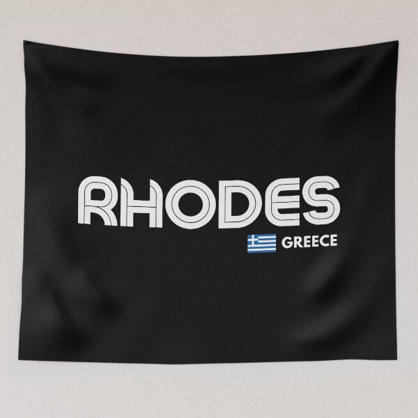 Item preview, Rhodes - Greece designed and sold by Sketch-Shack.