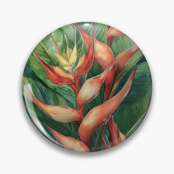 Item preview, Hawaiian Big Island Heliconia designed and sold by J Marielle Designs.