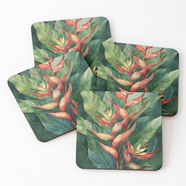 Item preview, Hawaiian Big Island Heliconia designed and sold by J Marielle Designs.