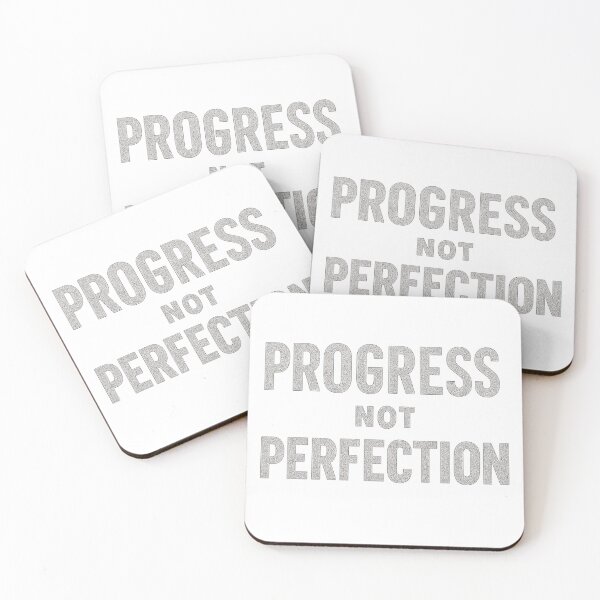 Item preview, Progress Not Perfection designed and sold by PastimeMastery.