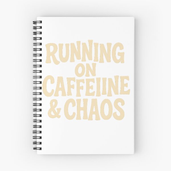 Item preview, Running on Caffeine & Chaos designed and sold by PastimeMastery.