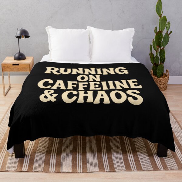 Item preview, Running on Caffeine & Chaos designed and sold by PastimeMastery.