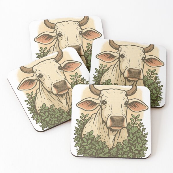 Item preview, Friendly Cow Close-Up designed and sold by Western Wear Art.