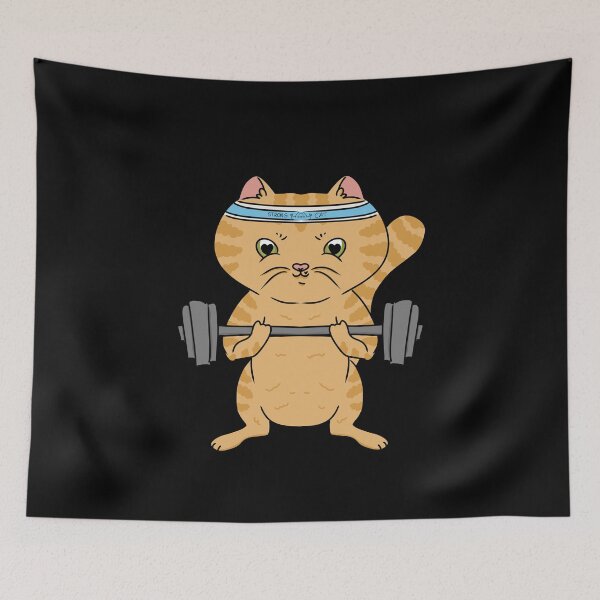 Item preview, Strong Cat designed and sold by HugSomeNettles.