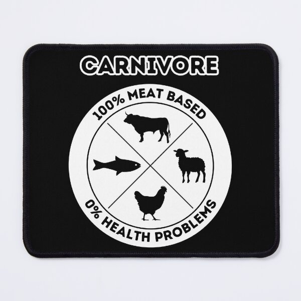Item preview, Carnivore, 100% meat based, 0% health problems designed and sold by PBdesignshop.