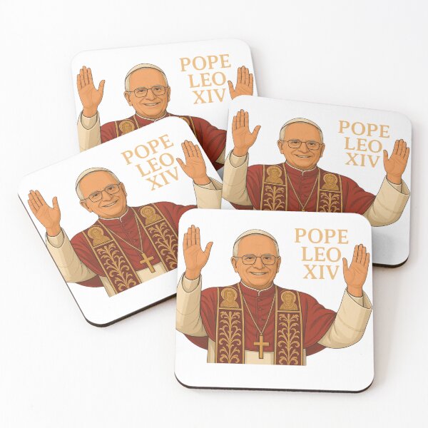Item preview, Pope Leo designed and sold by Lemon Pop.