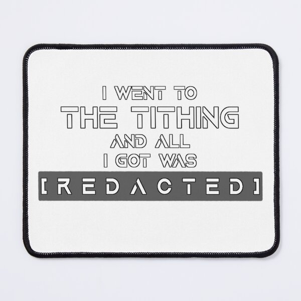 Item preview, REDACTED designed and sold by TheTithing.